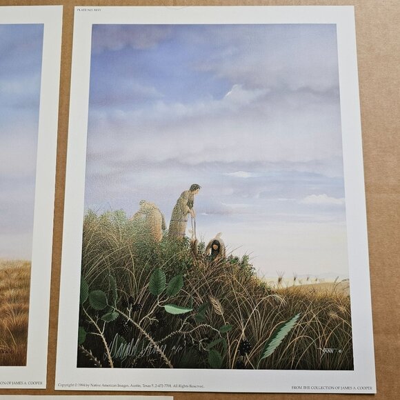 Limited Edition Signed Artist Proof Prints By Donald Vann The Providers 15x11.5 - Picture 3 of 11